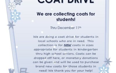 CHRISTMAS COAT DRIVE!!!